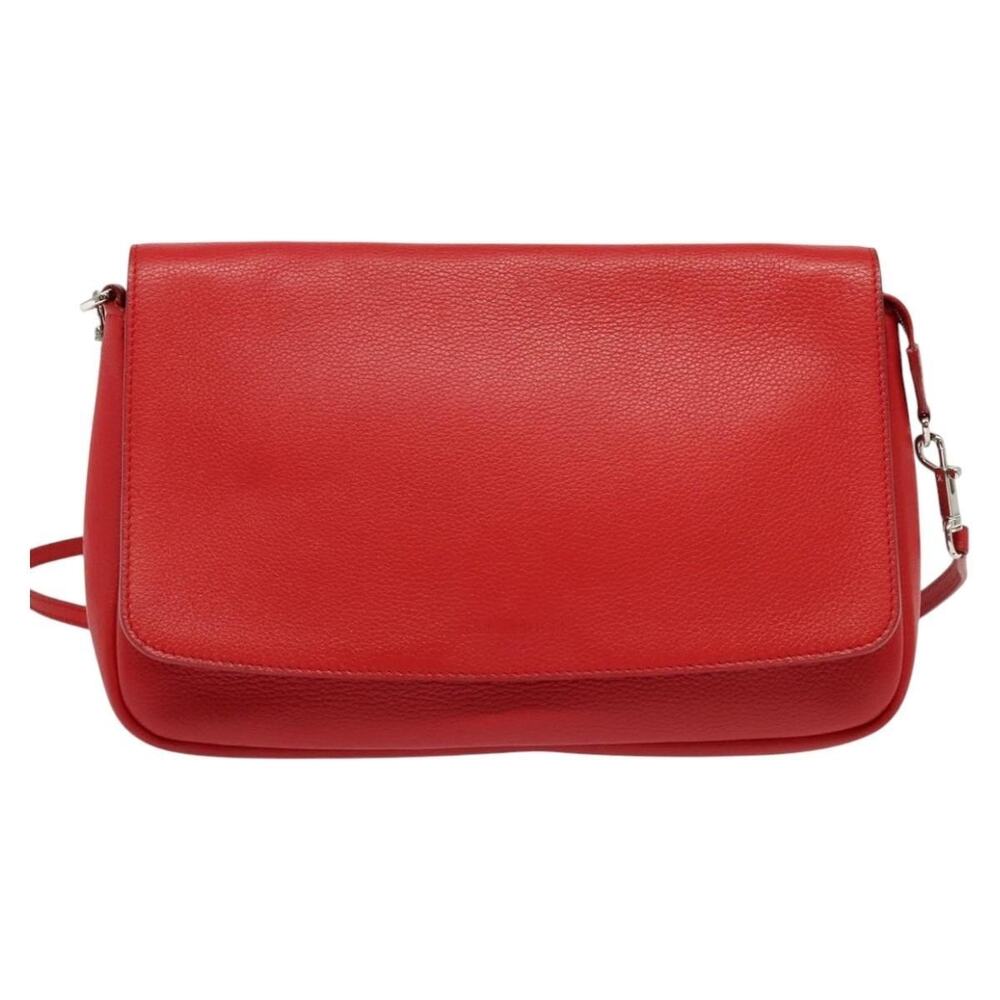 Louis Vuitton Leather Parnasea Esan Ciel Shoulder Bag Red